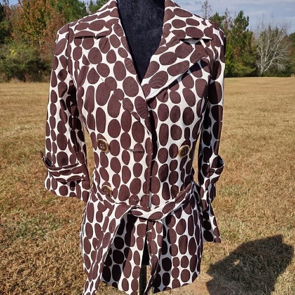 Heart Soul Jackets & Blazers - Heart And Soul Brown White Jacket Size Small